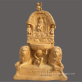 Home Decorative carved lion head marble wall fountain waterfall statue